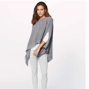 LULULEMON Forward Flow Draped Poncho